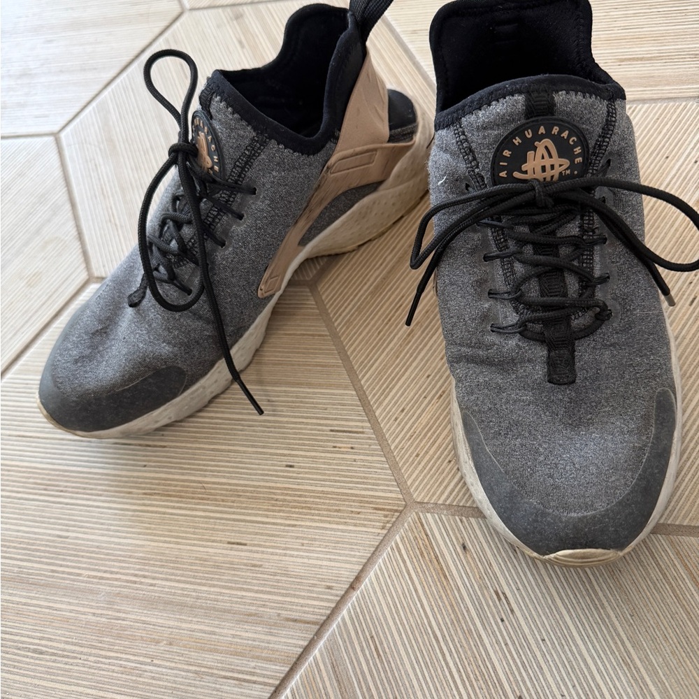 Nike Gray and Tan Sneakers